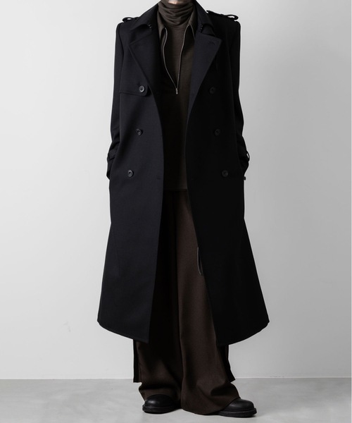 コート The Andamane Coats WOOL TRENCH COAT(トレンチコート)|ato(アトウ)の