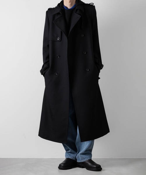 WOOL TRENCH COAT（トレンチコート）｜ato（アトウ）の