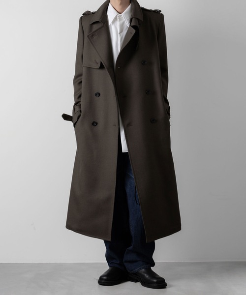 WOOL TRENCH COAT（トレンチコート）｜ato（アトウ）