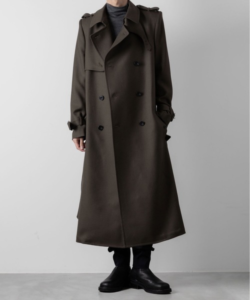 WOOL TRENCH COAT（トレンチコート）｜ato（アトウ）の