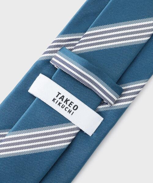 TAKEO KIKUCHI（タケオキクチ）の「【Made in JAPAN】24Qty Satin シルクネクタイ（ネクタイ・メンズ・ネイビー系2/グリーン系その他4/シルバー系2/パープル系その他/ブルー系7・00）」の11枚目の写真