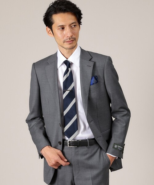 人気モデル　早い者勝ち！TAKEO KIKUCHI チャコールグレー ネクタイ Made in JAPAN】24Qty Satin シルクネクタイ（ネクタイ