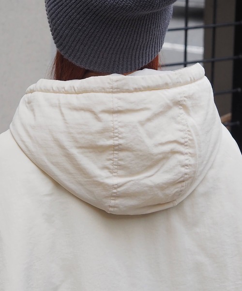 tiptop(ティップトップ)の「【ZOZO限定アイテム】ナイロンモンスターパーカーブルゾン(ブルゾン・レディース・アイボリー/ブラック・FREE)」の5枚目の写真