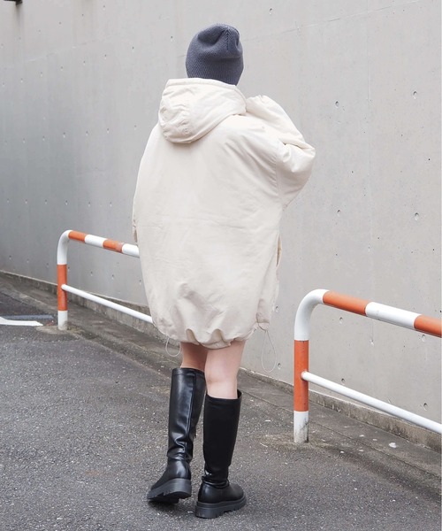 tiptop(ティップトップ)の「【ZOZO限定アイテム】ナイロンモンスターパーカーブルゾン(ブルゾン・レディース・アイボリー/ブラック・FREE)」の21枚目の写真