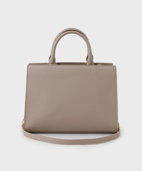 UNTITLED（アンタイトル）の「【セレモニー対応】ボクシーショルダー（ショルダーバッグ・レディース・ブラック/ベージュ/こしょう色系・99）」の7枚目の写真