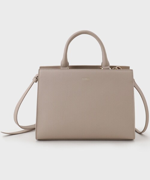 UNTITLED（アンタイトル）の「【セレモニー対応】ボクシーショルダー（ショルダーバッグ・レディース・ブラック/ベージュ/こしょう色系・99）」の9枚目の写真