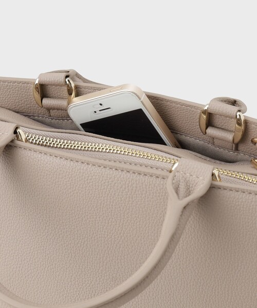 UNTITLED（アンタイトル）の「【セレモニー対応】ボクシーショルダー（ショルダーバッグ・レディース・ブラック/ベージュ/こしょう色系・99）」の16枚目の写真