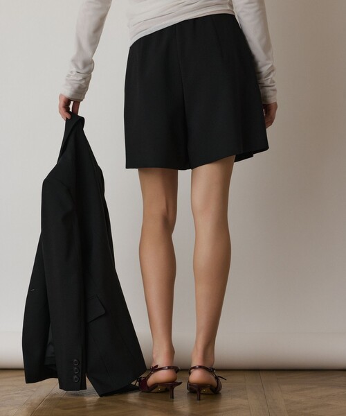 Diagram（ダイアグラム）の「リネンライクショートパンツ（その他パンツ・レディース・ベージュ/ブラック・36/38）」の16枚目の写真