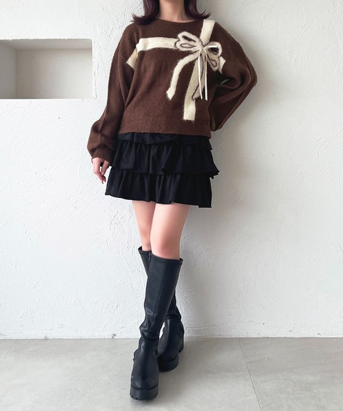 セール】ラッピングリボンニット【ZOZOTOWN限定アイテム】（ニット