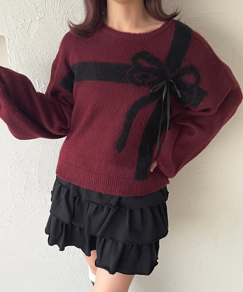 セール】ラッピングリボンニット【ZOZOTOWN限定アイテム】（ニット