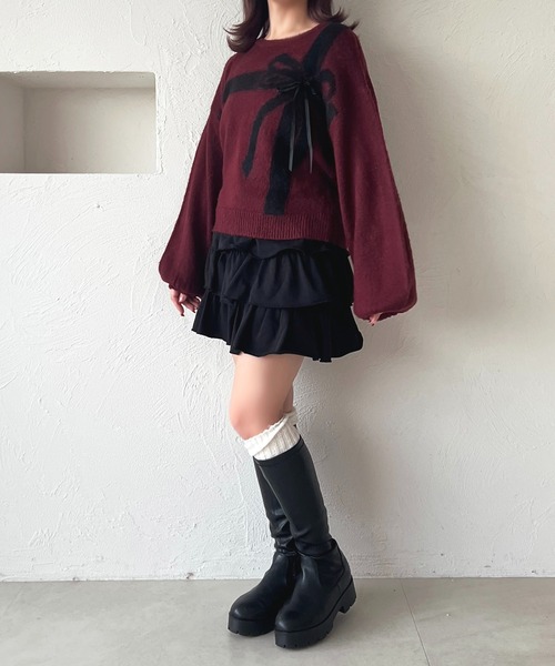 セール】ラッピングリボンニット【ZOZOTOWN限定アイテム】（ニット