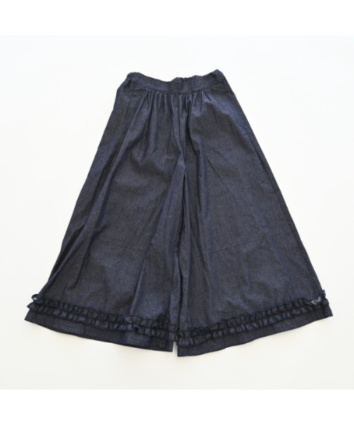 NHT(エヌエイチティー)の「エヌエイチティー フリルロングパンツ(その他パンツ・キッズ・ベージュ系その他6/インディゴブルー/ブラック・120cm/130cm/140cm/150cm/160cm/110cm)」の22枚目の写真
