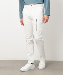 COMME CA ISM | レーヨン ナイロン ストレッチ  スキニー カーゴパンツ(カーゴパンツ)