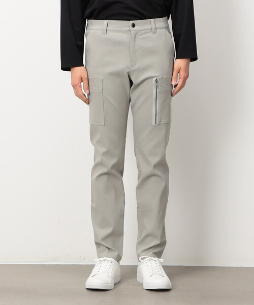 COMME CA ISM（コムサイズム）の「レーヨン ナイロン ストレッチ  スキニー カーゴパンツ（カーゴパンツ・メンズ・ホワイト/チャコール/ベージュ/ブラック・SMALL/MEDIUM/LARGE）」の16枚目の写真