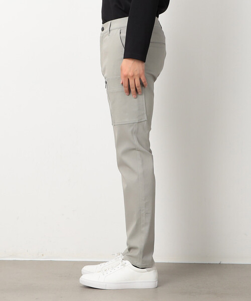 COMME CA ISM（コムサイズム）の「レーヨン ナイロン ストレッチ  スキニー カーゴパンツ（カーゴパンツ・メンズ・ホワイト/チャコール/ベージュ/ブラック・SMALL/MEDIUM/LARGE）」の15枚目の写真