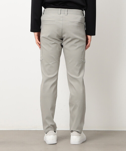 COMME CA ISM（コムサイズム）の「レーヨン ナイロン ストレッチ  スキニー カーゴパンツ（カーゴパンツ・メンズ・ホワイト/チャコール/ベージュ/ブラック・SMALL/MEDIUM/LARGE）」の14枚目の写真