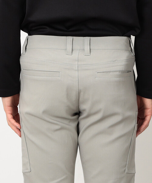 COMME CA ISM（コムサイズム）の「レーヨン ナイロン ストレッチ  スキニー カーゴパンツ（カーゴパンツ・メンズ・ホワイト/チャコール/ベージュ/ブラック・SMALL/MEDIUM/LARGE）」の12枚目の写真