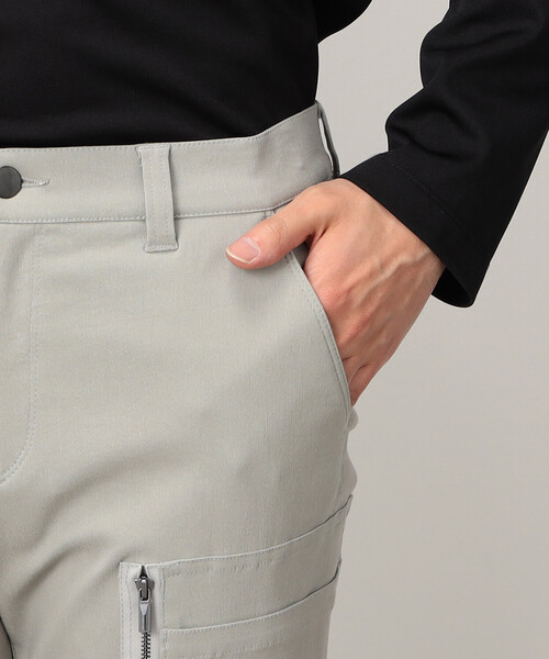 COMME CA ISM（コムサイズム）の「レーヨン ナイロン ストレッチ  スキニー カーゴパンツ（カーゴパンツ・メンズ・ホワイト/チャコール/ベージュ/ブラック・SMALL/MEDIUM/LARGE）」の11枚目の写真