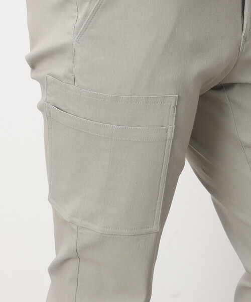 COMME CA ISM（コムサイズム）の「レーヨン ナイロン ストレッチ  スキニー カーゴパンツ（カーゴパンツ・メンズ・ホワイト/チャコール/ベージュ/ブラック・SMALL/MEDIUM/LARGE）」の10枚目の写真