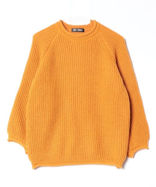FREE STYLISTS（フリー スタイリスト）の「クルーネックニットプルーオーバー（ニット/セーター・レディース・オレンジ/グリーン/ピンク/オフホワイト/ブルー/ライトイエロー・FREE）」の6枚目の写真
