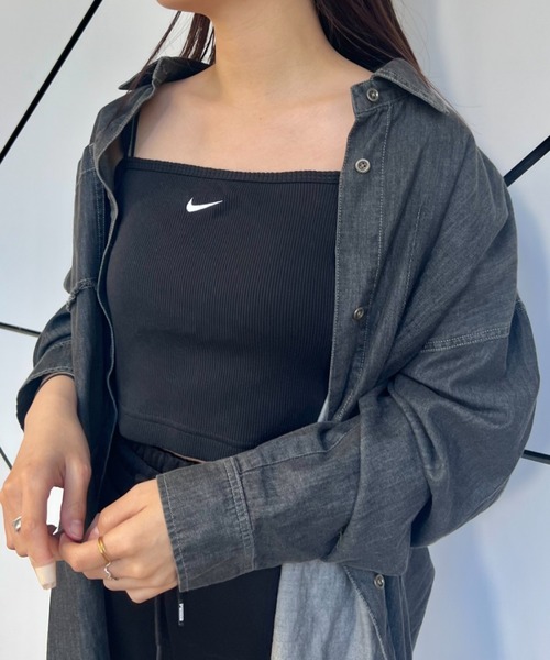 NIKE】エッセンシャルリブクロップドトップ（キャミソール）｜NIKE  