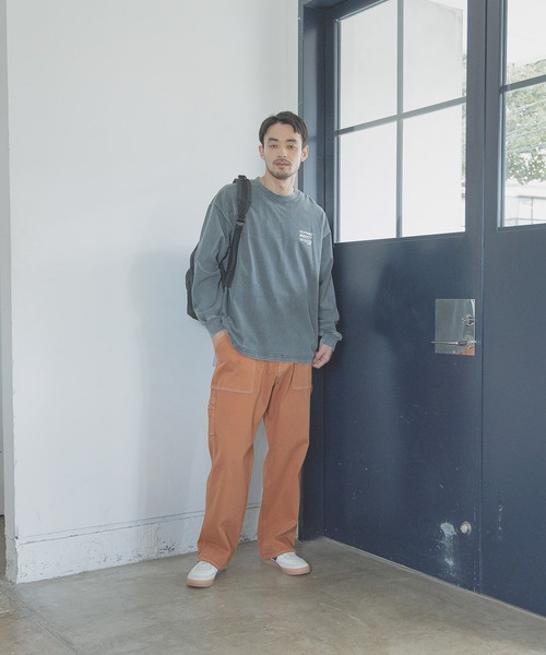 BAYFLOW（ベイフロー）の「BOUNCYCLEペインターパンツ（その他パンツ・メンズ・ブラック系その他/ブラック/オレンジ/カーキ/ブルー系その他・MEDIUM/LARGE）」の8枚目の写真