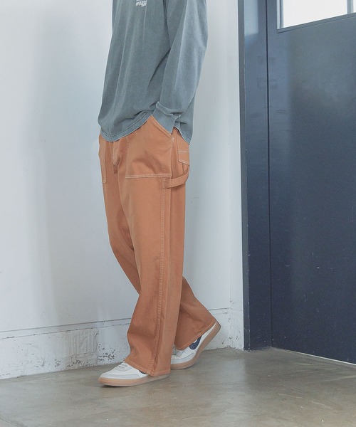 BAYFLOW（ベイフロー）の「BOUNCYCLEペインターパンツ（その他パンツ・メンズ・ブラック系その他/ブラック/オレンジ/カーキ/ブルー系その他・MEDIUM/LARGE）」の10枚目の写真