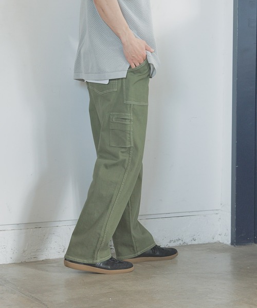 BAYFLOW（ベイフロー）の「BOUNCYCLEペインターパンツ（その他パンツ・メンズ・ブラック系その他/ブラック/オレンジ/カーキ/ブルー系その他・MEDIUM/LARGE）」の17枚目の写真