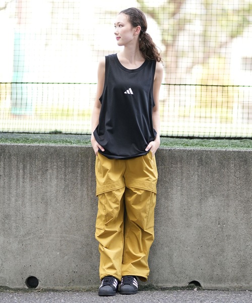adidas（アディダス）の「adidas/アディダス タンクトップ KRG09（タンクトップ・レディース・ホワイト×ブラック/ブラック×ホワイト・L/M）」の12枚目の写真