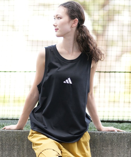 adidas（アディダス）の「adidas/アディダス タンクトップ KRG09（タンクトップ・レディース・ホワイト×ブラック/ブラック×ホワイト・L/M）」の16枚目の写真