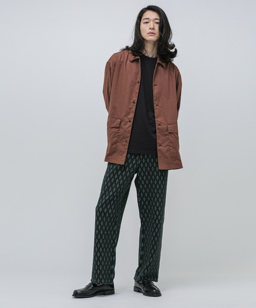 NANO universe（ナノユニバース）の「イージーパンツ（その他パンツ・メンズ・ブラック・M）」の3枚目の写真