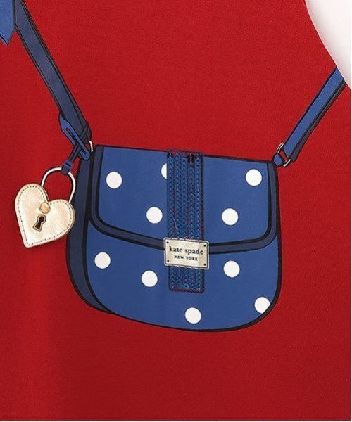 新品　ケイトスペード　トドラー トロンプルイユウィッカークロスボディワンピース kate spade new york kids（ケイトスペードニューヨーク）の