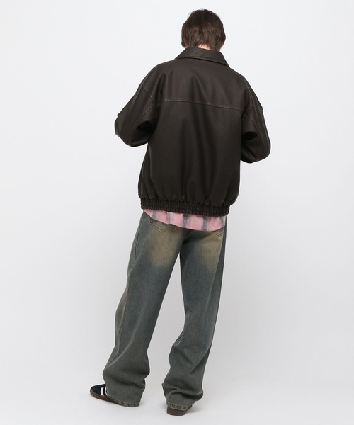 3.3 Field Trip （3.3フィールドトリップ）の「3.3 Field Trip／ウォッシュチェックシャツ（シャツ/ブラウス・メンズ・ブルー/ピンク・FREE）」の4枚目の写真