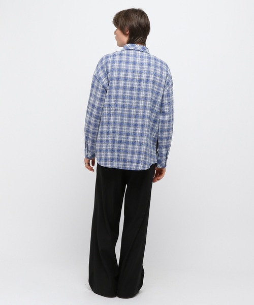 3.3 Field Trip （3.3フィールドトリップ）の「3.3 Field Trip／ウォッシュチェックシャツ（シャツ/ブラウス・メンズ・ブルー/ピンク・FREE）」の13枚目の写真