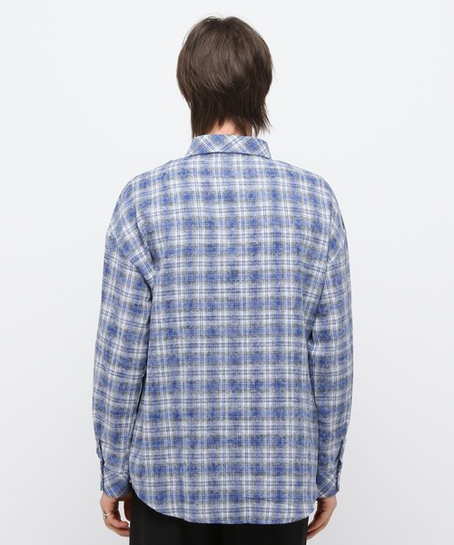 3.3 Field Trip （3.3フィールドトリップ）の「3.3 Field Trip／ウォッシュチェックシャツ（シャツ/ブラウス・メンズ・ブルー/ピンク・FREE）」の19枚目の写真