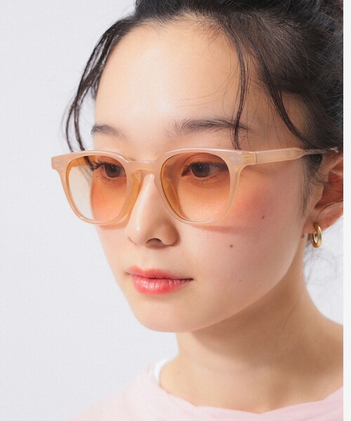 BEAMS BOY(ビームスボーイ)の「クリア レンズ 25SS(サングラス・レディース・ブラック系その他4/ブラック/オレンジ/グリーン/ピンク・ONE SIZE)」の7枚目の写真