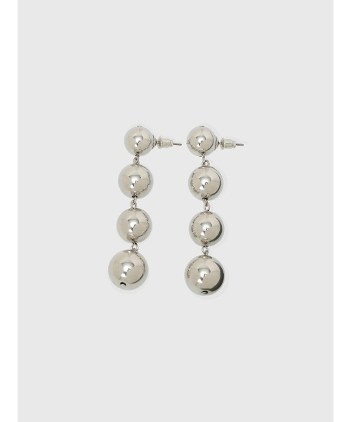 EIMY ISTOIRE（エイミーイストワール）の「バリエーションスウィングピアス（ピアス（両耳用）・レディース・シルバー/ホワイト・F）」の5枚目の写真