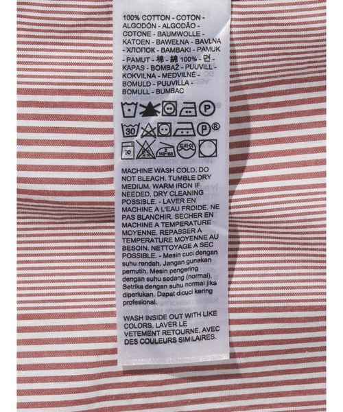 Levi's(リーバイス)の「Levi's/リーバイス オープンカラー ボックスシャツ(シャツ/ブラウス・メンズ・レッド・XL/L/M/S)」の13枚目の写真