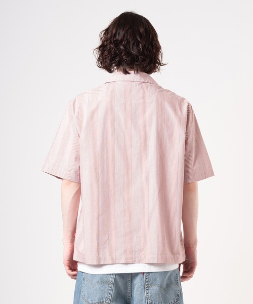 Levi's(リーバイス)の「Levi's/リーバイス オープンカラー ボックスシャツ(シャツ/ブラウス・メンズ・レッド・XL/L/M/S)」の3枚目の写真