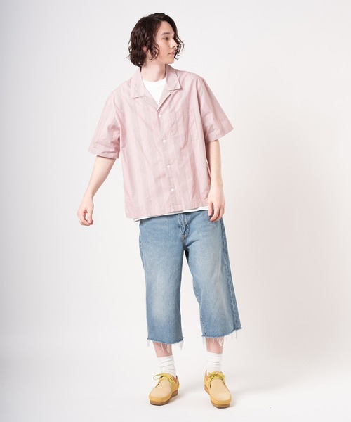 Levi's(リーバイス)の「Levi's/リーバイス オープンカラー ボックスシャツ(シャツ/ブラウス・メンズ・レッド・XL/L/M/S)」の6枚目の写真