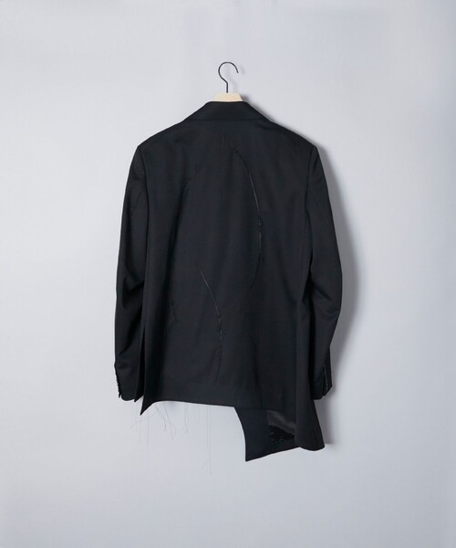 sulvam(サルバム)の「【sulvam / サルバム】SLASH OVER JACKET(カバーオール・メンズ・ブラック・S/M)」の8枚目の写真