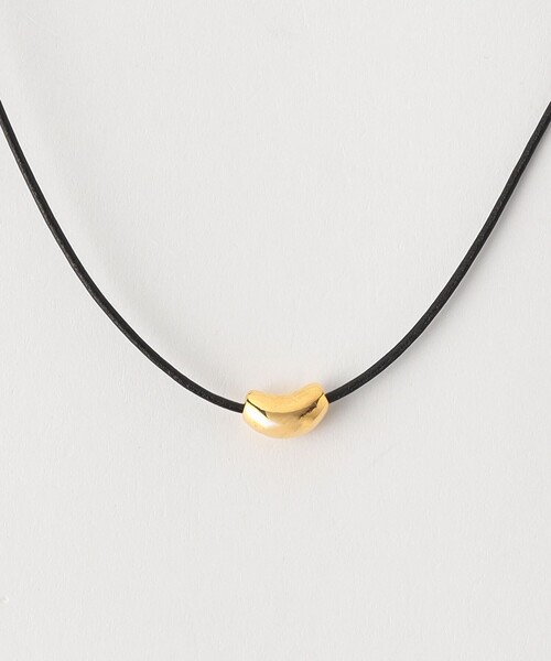 green label relaxing（グリーンレーベルリラクシング）の「コードメタルドロップ ネックレス（ネックレス・レディース・ゴールド/シルバー/ブラウン系・FREE）」の7枚目の写真