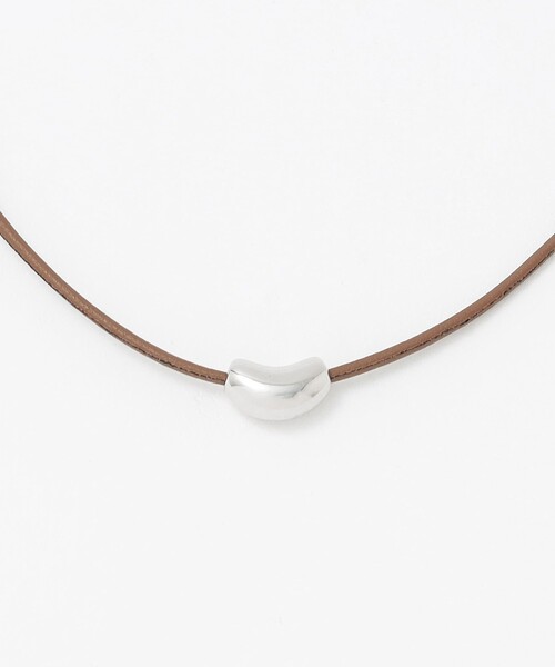 green label relaxing（グリーンレーベルリラクシング）の「コードメタルドロップ ネックレス（ネックレス・レディース・ゴールド/シルバー/ブラウン系・FREE）」の14枚目の写真