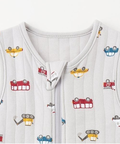 petit main（プティマイン）の「【ふわもこキルト】スリーピングバック（おくるみ・キッズ・ライトピンク/カラフル/キナリ・S/M/L）」の5枚目の写真