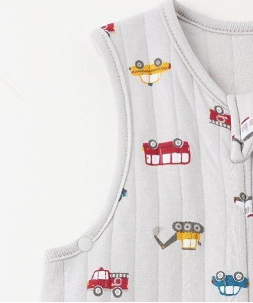 petit main（プティマイン）の「【ふわもこキルト】スリーピングバック（おくるみ・キッズ・ライトピンク/カラフル/キナリ・S/M/L）」の6枚目の写真