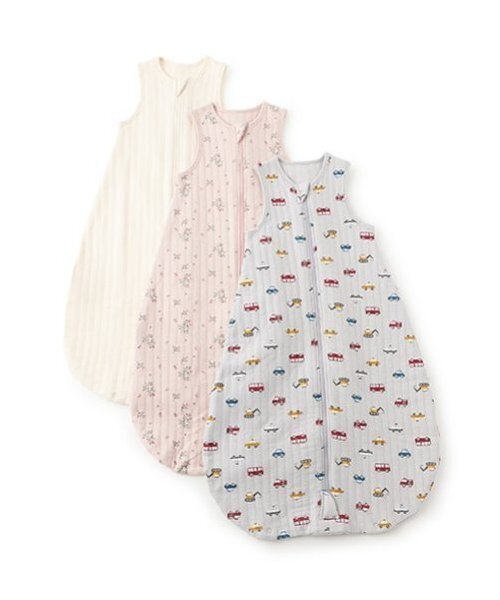 petit main（プティマイン）の「【ふわもこキルト】スリーピングバック（おくるみ・キッズ・ライトピンク/カラフル/キナリ・S/M/L）」の13枚目の写真