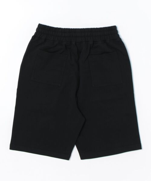 ALLSAINTS（オールセインツ）の「UNDERGROUND RELAXED FIT SWEAT SHORTS | アンダーグラウンド リラックス フィット スウェット ショーツ（スウェットパンツ・メンズ・ブラック・S/M/XS/L）」の4枚目の写真