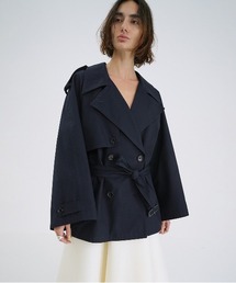 CLANE(Nl)OVER SHORT TRENCH COAT(g`R[g)