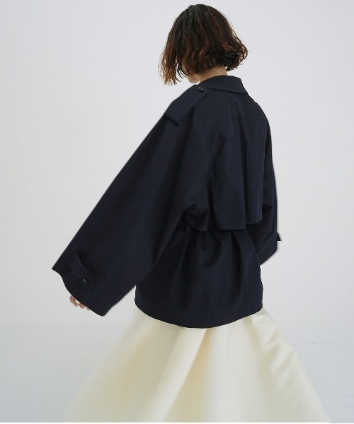 OVER SHORT TRENCH COAT（トレンチコート）｜CLANE（クラネ）の