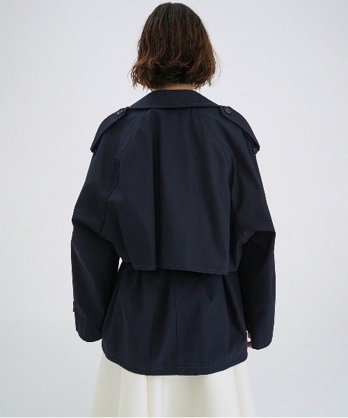 OVER SHORT TRENCH COAT（トレンチコート）｜CLANE（クラネ）の